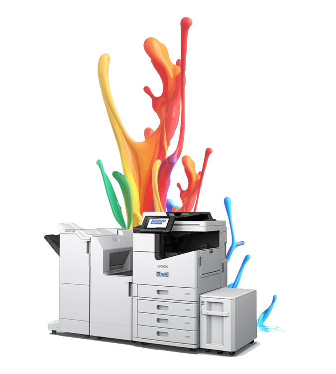 TROY 21000 with vertical ink splash